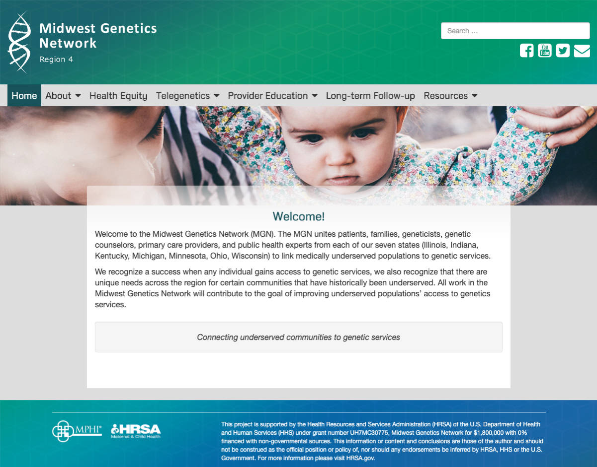Midwest Genetics Network website